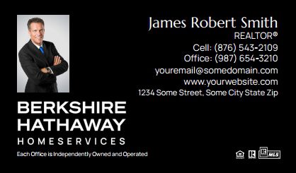 Berkshire-Hathaway-Business-Card-Compact-With-Small-Photo-TH5-P1-L3-D3-Black