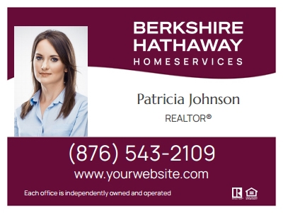 Berkshire Hathaway Yard Signs BH-PAN1824AL-008