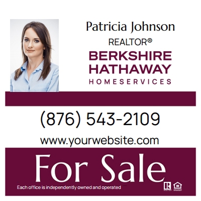 Berkshire Hathaway Yard Signs BH-PAN2424AL-001