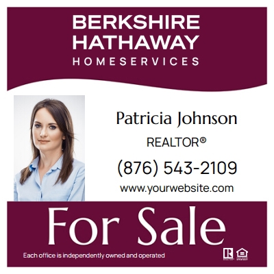 Berkshire Hathaway Yard Signs BH-PAN2424AL-004
