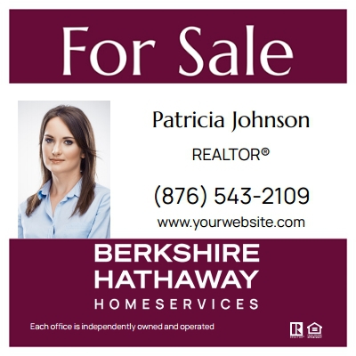 Berkshire Hathaway Yard Signs BH-PAN2424AL-007