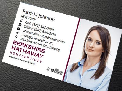 Berkshire Hathaway Silk Laminated Business Cards BH-BCSILK-003
