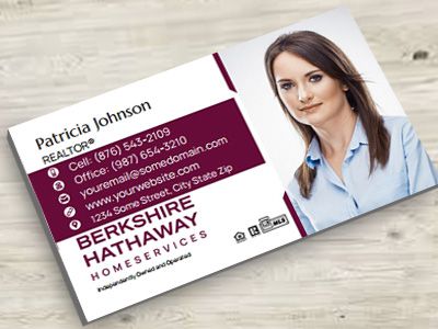 Berkshire Hathaway Ultra Thick Business Cards BH-BCUT-007