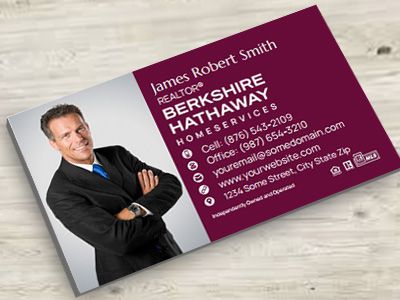 Berkshire Hathaway Ultra Thick Business Cards BH-BCUT-013