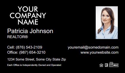 Better-Homes-And-Gardens-Business-Card-Compact-With-Small-Photo-TH02B-P2-L3-D3-Black