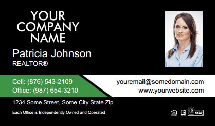 Better-Homes-And-Gardens-Business-Card-Compact-With-Small-Photo-TH02C-P2-L3-D3-Black-Green-White