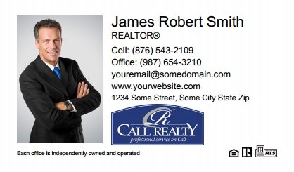 Call Realty Business Cards CRI-BC-001