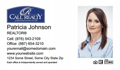 Call Realty Business Card Labels CRI-BCL-002