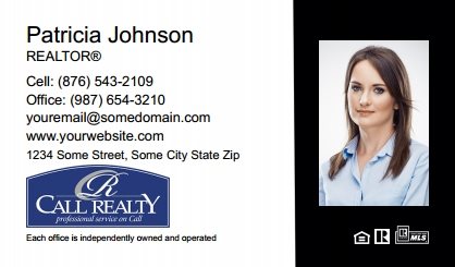 Call-Realty-Business-Card-Compact-With-Medium-Photo-T2-TH07BW-P2-L1-D3-Black-White