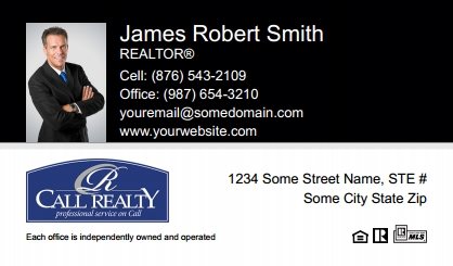 Call-Realty-Business-Card-Compact-With-Small-Photo-T2-TH17BW-P1-L1-D1-Black-White-Others
