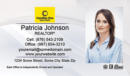Carolina-One-Business-Card-Core-With-Full-Photo-TH61-P2-L1-D1-White-Others