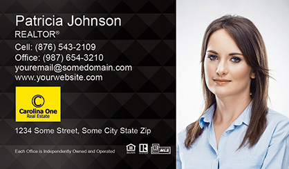Carolina-One-Business-Card-Core-With-Full-Photo-TH74-P2-L1-D3-Black-Others