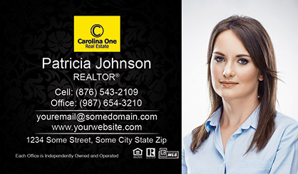 Carolina-One-Business-Card-Core-With-Full-Photo-TH77-P2-L1-D3-Black-Others