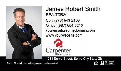 Carpenter-Realtors-Business-Card-Compact-With-Full-Photo-T3-TH04BW-P1-L1-D3-Black-White-Others