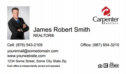 Carpenter-Realtors-Business-Card-Compact-With-Small-Photo-T3-TH20W-P1-L1-D1-White