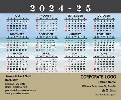 Century 21 Calendar Magnet 3.5X4 C21-CALMAG3540-015