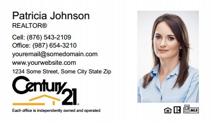 Century 21 Canada Business Card Labels C21C-BCL-004