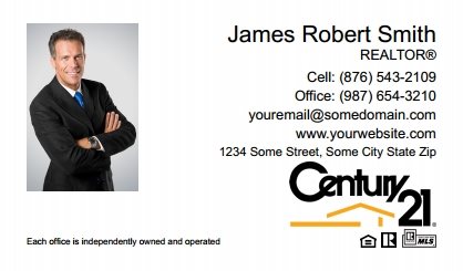 Century 21 Canada Business Card Labels C21C-BCL-009