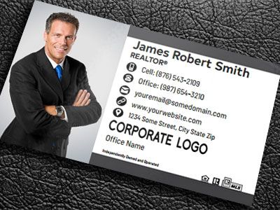 Century 21 Gloss Laminated Business Cards C21-BCLAM-005