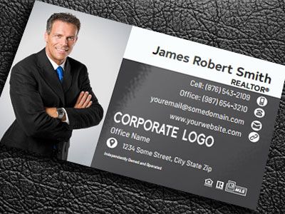 Century 21 Gloss Laminated Business Cards C21-BCLAM-009