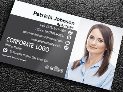 Century 21 Gloss Laminated Business Cards C21-BCLAM-011