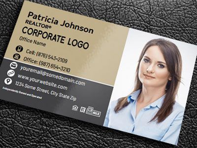 Century 21 Gloss Laminated Business Cards C21-BCLAM-015