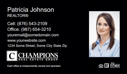 Champions-Real-Estate-Business-Card-Compact-With-Medium-Photo-TH18B-P2-L3-D3-Black