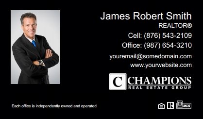 Champions-Real-Estate-Business-Card-Compact-With-Medium-Photo-TH20B-P1-L3-D3-Black