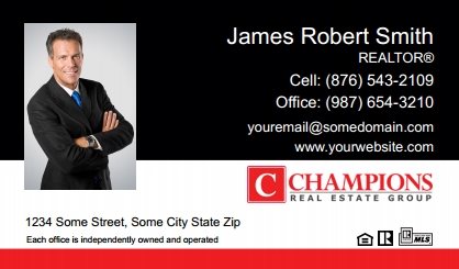 Champions-Real-Estate-Business-Card-Compact-With-Medium-Photo-TH20C-P1-L1-D1-Black-Red-White