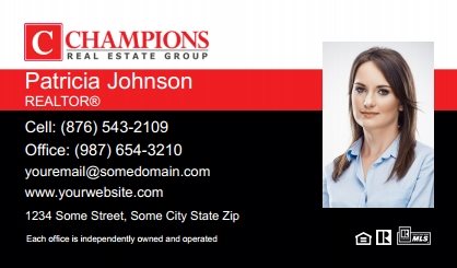 Champions-Real-Estate-Business-Card-Compact-With-Medium-Photo-TH24C-P2-L1-D3-Black-Red-White
