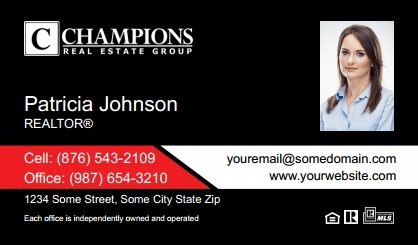 Champions-Real-Estate-Business-Card-Compact-With-Small-Photo-TH02C-P2-L3-D3-Red-Black-White