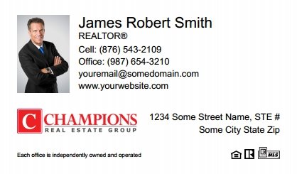 Champions-Real-Estate-Business-Card-Compact-With-Small-Photo-TH04W-P1-L1-D1-White