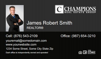 Champions-Real-Estate-Business-Card-Compact-With-Small-Photo-TH14C-P1-L3-D3-Black-Others