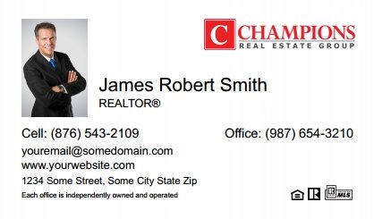 Champions-Real-Estate-Business-Card-Compact-With-Small-Photo-TH14W-P1-L1-D1-White