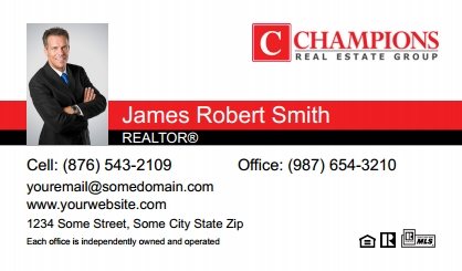 Champions-Real-Estate-Business-Card-Compact-With-Small-Photo-TH15C-P1-L1-D1-Black-Red-White
