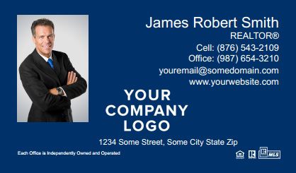 Coldwell-Banker-Business-Card-Branded-With-Medium-Photo-TH03-BLU-P1-L3-D3-Blue