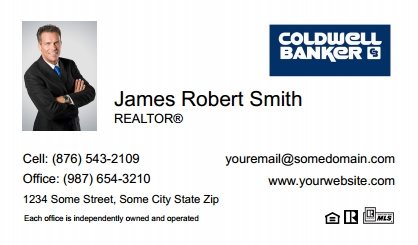 Coldwell-Banker-Canada-Business-Card-Compact-With-Small-Photo-T2-TH23W-P1-L1-D1-White