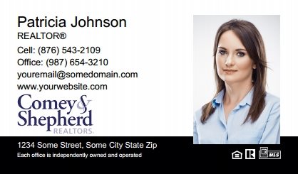 Comey and Shepherd Realtors Business Cards CSR-BC-007