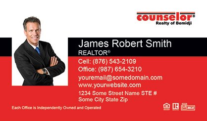 Counselor-Realty-Business-Card-Core-With-Medium-Photo-TH52-P1-L1-D3-Red-Black-White