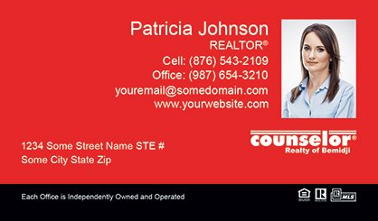 Counselor-Realty-Business-Card-Core-With-Small-Photo-TH54-P2-L3-D3-Red-Black