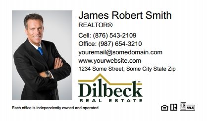 Dilbeck-Realtors-Business-Card-Compact-With-Full-Photo-T2-TH01W-P1-L1-D1-White