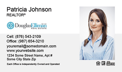 Douglas-Elliman-Business-Card-Core-With-Full-Photo-TH51-P2-L1-D1-White-Others