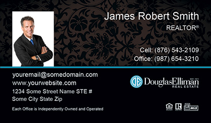 Douglas-Elliman-Business-Card-Core-With-Small-Photo-TH61-P1-L3-D3-Blue-Black-Others