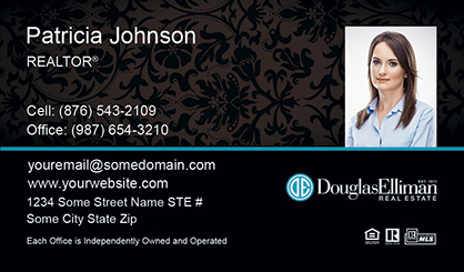 Douglas-Elliman-Business-Card-Core-With-Small-Photo-TH61-P2-L3-D3-Blue-Black-Others