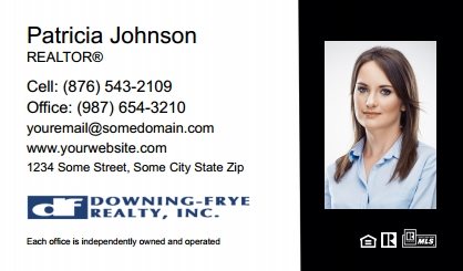 Downing-Frye-Realty-Business-Card-Compact-With-Medium-Photo-T6-TH07BW-P2-L1-D3-Black-White