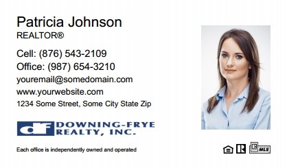Downing-Frye-Realty-Business-Card-Compact-With-Medium-Photo-T6-TH07W-P2-L1-D1-White