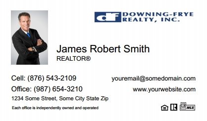 Downing-Frye-Realty-Business-Card-Compact-With-Small-Photo-T6-TH23W-P1-L1-D1-White