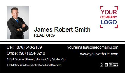 ERA-Real-Estate-Business-Card-Compact-With-Small-Photo-T5-TH12BW-P1-L1-D3-Black-White