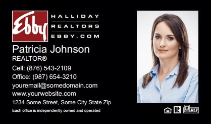 Ebby Halliday Business Card Labels EHR-BCL-004