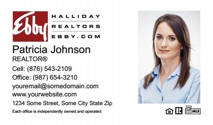 Ebby Halliday Business Card Labels EHR-BCL-006